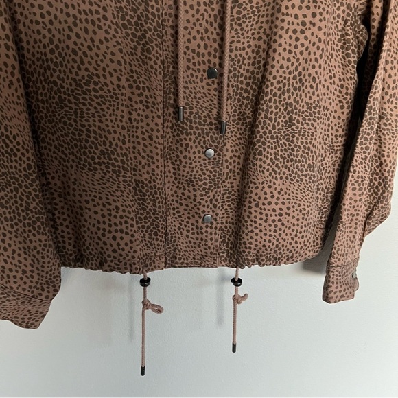 NWOT Rails Tennessee Jacket Tawny Spots Brown Casual Women’s Large - Picture 5 of 14